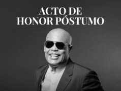 Acto de honor póstumo en memoria de Rubby Pérez