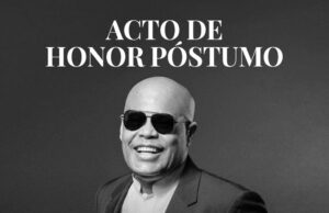 Acto de honor póstumo en memoria de Rubby Pérez