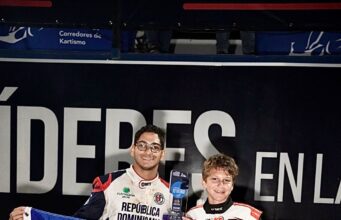 Pilotos dominicanos se destacan en competencia Campeonato Latinoamericano de Kartismo 2025