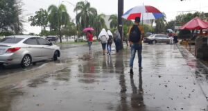Vaguada incrementará las lluvias en el país durante el fin de semana