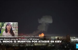 Zelenski cancela parte de su viaje a Sudáfrica tras el ataque masivo de Rusia sobre Kiev