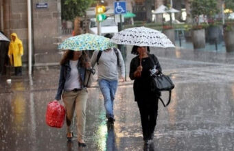 Lluvias en gran parte del país este jueves; aumenta el calor