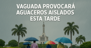 Vaguada provocará aguaceros aislados esta tarde; polvo del Sahara mantiene cielo grisáceo