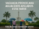 Vaguada provocará aguaceros aislados esta tarde; polvo del Sahara mantiene cielo grisáceo