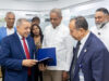 Directores de DIECOM y Prensa de la Presidencia realizan visita de cortesía a Federico Reynoso, titular de Medios Locales del Gobierno
