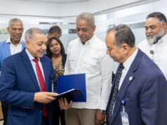 Directores de DIECOM y Prensa de la Presidencia realizan visita de cortesía a Federico Reynoso, titular de Medios Locales del Gobierno