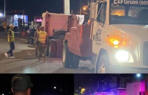 DIGESETT e INTRANT realizan operativo de retiro de vehículos pesados mal estacionados en el Gran Santo Domingo