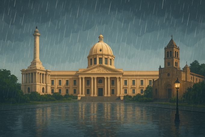 Sistema frontal traerá aguaceros y tormentas eléctricas a varias provincias del país desde esta tarde