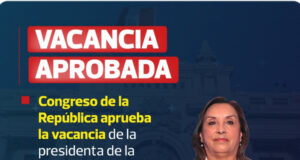Congreso de Perú destituye a la presidenta Dina Boluarte por “incapacidad moral permanente”