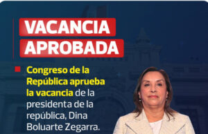 Congreso de Perú destituye a la presidenta Dina Boluarte por “incapacidad moral permanente”