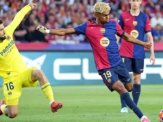 El líder Barcelona triunfa sobre Villarreal con goles de Raphinha y Yamal