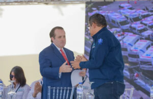 DAEH recibe 50 nuevas ambulancias para fortalecer atención prehospitalaria en el país