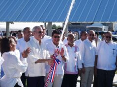 Presidente Abinader y Fellito Suberví ponen en servicio Acueducto por bombeo más grande del país; producirá más de 136 millones de galones diarios