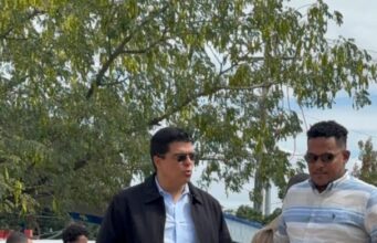 CAASD trabaja en corrección averías provocadas por empresa construye paso a desnivel en la 27 de Febrero
