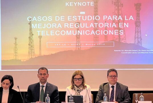 Gómez Mazara aboga en Barcelona por una regulación de las telecomunicaciones firme y centrada en protección de usuarios