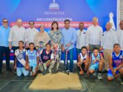 Vicepresidenta Raquel Peña y ministro Kelvin Cruz dan inicio a la reparación del Club Pueblo Nuevo en Santiago