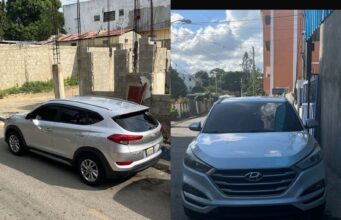 Desconocidos roban yipeta frente a residencia en Puñal, Santiago