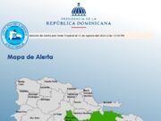 COE declara alerta verde en nueve provincias y el Distrito Nacional por posibles inundaciones