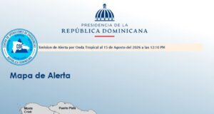 COE declara alerta verde en nueve provincias y el Distrito Nacional por posibles inundaciones