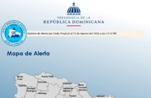 COE declara alerta verde en nueve provincias y el Distrito Nacional por posibles inundaciones
